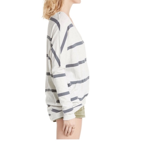 NWT We The Free People Upstate Striped Shirt - Picture 4 of 7